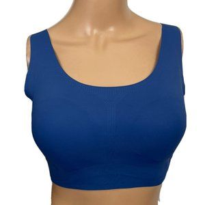 Rhonda Shear Invisible Body Bra Navy Medium